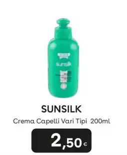 Idea bellezza Sunsilk Crema Capelli Vari Tipi offerta