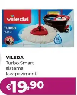 La Saponeria Vileda Turbo Smart sistema lavapavimenti offerta