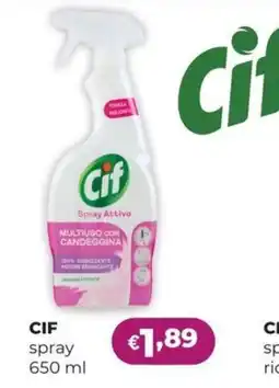 La Saponeria Cif spray offerta