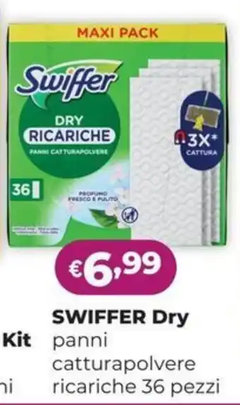 Swiffer Dry panni catturapolvere ricariche