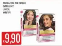 Mercadò Colorazione per capelli Excellence L'Oréal offerta