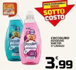 SpesaPiù Supermercati Coccolino detersivo offerta