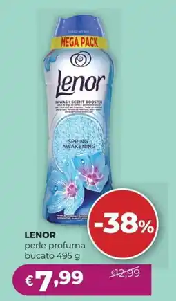 La Saponeria Lenor perle profuma bucato offerta
