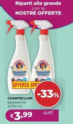 La Saponeria Chanteclair sgrassatore universale offerta