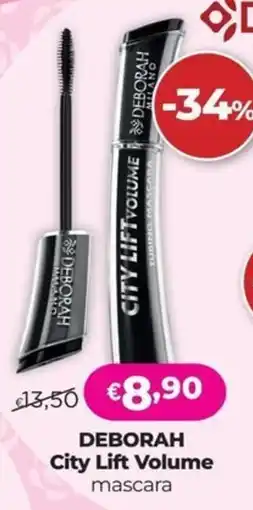 La Saponeria Deborah City Lift Volume mascara offerta