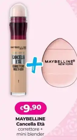 La Saponeria Maybelline Cancella Età correttore offerta