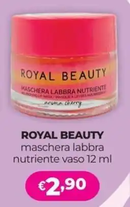 La Saponeria Royal Beauty maschera labbra nutriente offerta