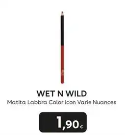 Idea bellezza Wet n wild matita labbra color icon varie nuance offerta