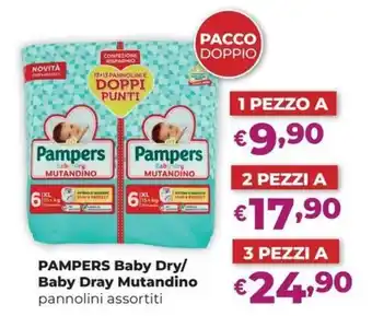 La Saponeria Pampers Baby Dry/Mutandino offerta