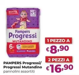 La Saponeria Pampers Progressi Mutandino offerta