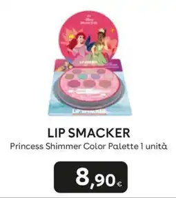 Idea bellezza Lip Smacker Princess Shimmer Color Palette offerta