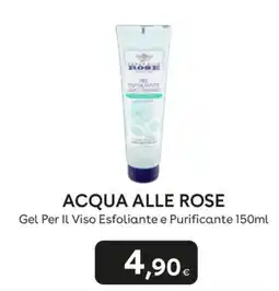Idea bellezza Acqua alle Rose Gel Per Il Viso Esfoliante e Purificante offerta