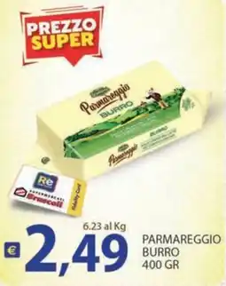 Supermercati Bruscoli Parmareggio burro offerta