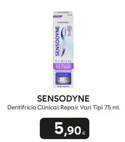 Idea bellezza Sensodyne Dentifricio Clinical Repair offerta
