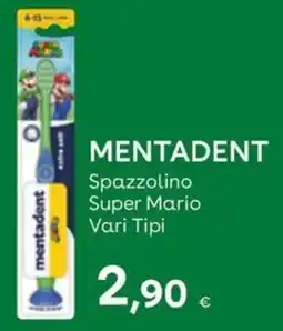 Idea bellezza Mentadent Spazzolino Super Mario offerta
