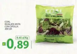 Supermercati Bruscoli Coal insalata msta con cipolla offerta
