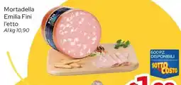 MAX Supermercati Mortadella Emilia Fini offerta