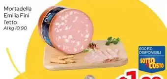 MAX Supermercati Mortadella Emilia Fini offerta