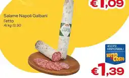 MAX Supermercati Salame Napoli Galbani offerta