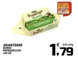 SpesaPiù Supermercati Burro Parmareggio offerta