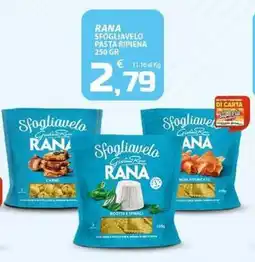 SpesaPiù Supermercati Sfogliavelo Rana pasta ripiena offerta