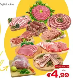 MAX Supermercati Tagli di suino offerta