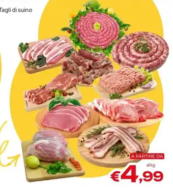 MAX Supermercati Tagli di suino offerta