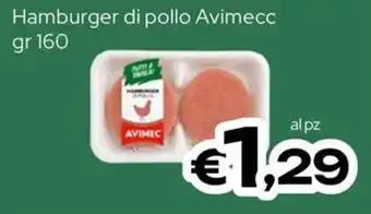 Hamburger di pollo Avimecc