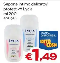 MAX Supermercati Sapone intimo delicato/protettivo Lycia offerta