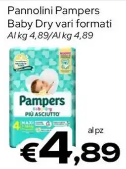 MAX Supermercati Pannolini Pampers Baby Dry offerta