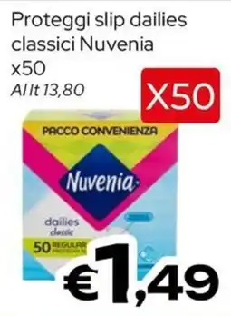 MAX Supermercati Proteggi slip dailies classici Nuvenia offerta