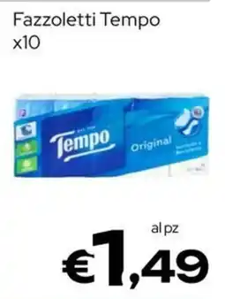 MAX Supermercati Fazzoletti Tempo offerta