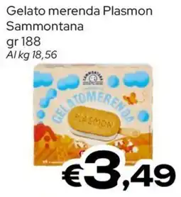 MAX Supermercati Gelato merenda Plasmon Sammontana offerta