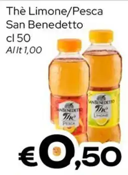 MAX Supermercati Thè Limone/Pesca San Benedetto offerta