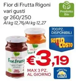 MAX Supermercati Fior di Frutta Rigoni offerta