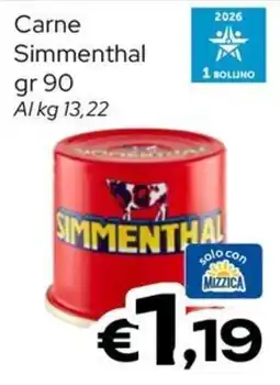 MAX Supermercati Carne Simmenthal offerta