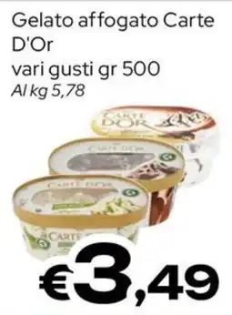 MAX Supermercati Gelato affogato Carte D'Or offerta