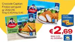 MAX Supermercati Crocchette Findus agli spinaci offerta