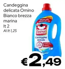 MAX Supermercati Candeggina delicata Omino Bianco brezza marina offerta