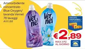 Ammorbidente concentrato Blue Oxygen/lavanda Vernel