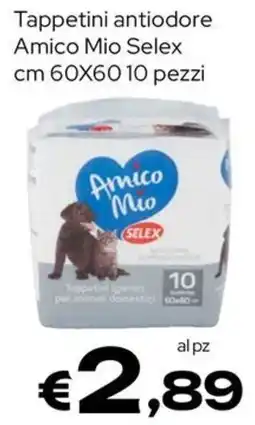 MAX Supermercati Tappetini igienici per animali domestici Amico Mio Selex offerta