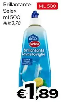 MAX Supermercati Brillantante Selex offerta