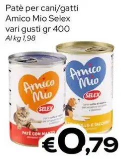 MAX Supermercati Paté per cani/gatti Amico Mio Selex offerta