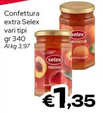 MAX Supermercati Confettura extra Selex offerta