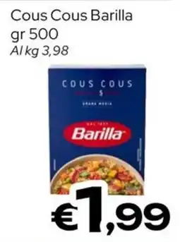 MAX Supermercati Cous Cous Barilla offerta