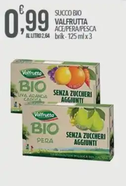Iper Romagnolo Succo bio Valfrutta offerta