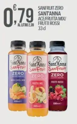 Iper Romagnolo Sant'Anna SanFruit Zero offerta