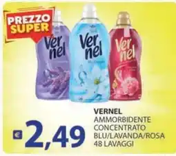 Supermercati Bruscoli Vernel ammorbidente concentrato offerta