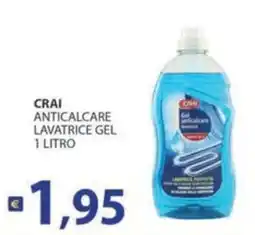 Supermercati Bruscoli Crai anticalcare lavatrice gel offerta