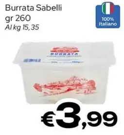 MAX Supermercati Burrata Sabelli offerta